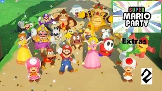 Super Mario Party en Español Extras #2: Todos los desbloqueables con Puntos Party