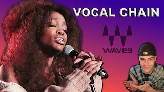 SZA Vocal Chain Sound Secrets with Waves Plugins