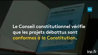 C'est quoi le Conseil constitutionnel ? | Franceinfo INA