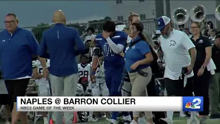 H.S. Football Week 6 - Naples extends winning streak over rival Barron Collier in blowout victory