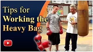 Become A Better Boxer - Tips for Working Heavy Bag featuring Kenny Weldon