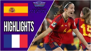 Spain vs France women’s UEFA nations league Final | Highlights resumen
