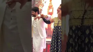 Mehwish Hayat dancing with Humayun Saeed for the promotions of London Nahi Jaunga