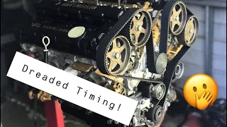 Timing DONE!! *Engine Rebuild Pt. 3* (1993 3000GT SL)