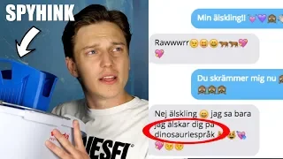 SVERIGES ÄCKLIGASTE PAR-SMS! *kräkvarning*