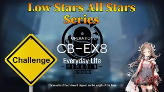 Arknights CB-EX8 Challenge Mode Guide Low Stars All Stars with Eyjafjalla