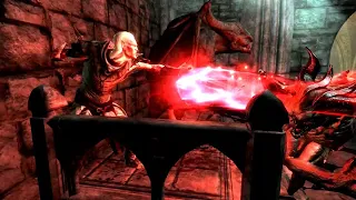 Skyrim Battles - Arch-Curate Vyrthur vs Lord Harkon 1/3