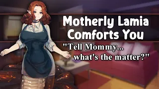 [ASMR] Lamia Mommy Comforts You [F4A] [Dom] [Wholesome] [Reassurance] [GFE] [Naga] [Monster Girl]