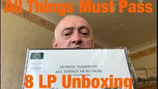 George Harrison 8 LP New Vinyl Box All Things Must Pass 50th Anniversary Unboxing