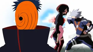 Kakashi mata Rin e Obito se transforma em Tobi - DUBLADO | Naruto Shippuden Storm 4 (Full HD)