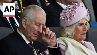 UK's King Charles, Prince William and Prime Minister attend D-Day event in Portsmouth