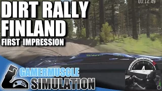 DiRT Rally – Flying Finland - First impressions