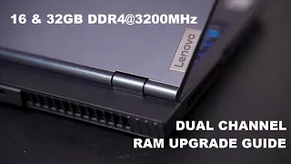 RAM Upgrade | LENOVO LEGION 5 Upgrade Guide and Dissembly