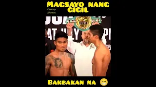 Mark Magsayo vs Rey Vargas Weigh in