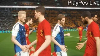 PES 2018 - SCOTLAND vs BELGIUM - Full Match & Amazing Goals - PC Gameplay 1080p HD