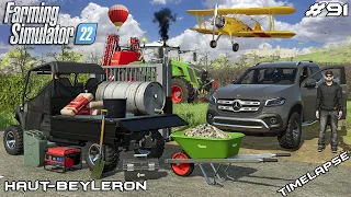 Buying new FIELDS and putting FENCES | Animals on Haut-Beyleron | Farming Simulator 22 | Episode 91