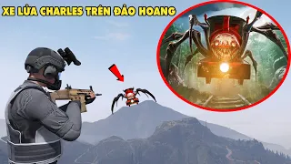 GTA 5 Xe Lửa Quái Vật CHOO CHOO CHARLES Xuất Hiện Trên Hòn Đảo Hoang Tấn Công Đội Cảnh Sát Đặc Nhiệm