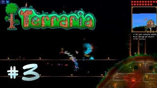 Terraria 1.3.3 (Expert) - #3 ☺ Рыбалка. Глаз Ктулху. Король слизней. Посох слизней.