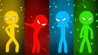 The Stickman MINIGAMES | Gameplay - Stickman Party 1 2 3 4 Player