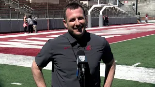 WSU Football: Jake Dickert after Spring Scrimmage | 4/20/24