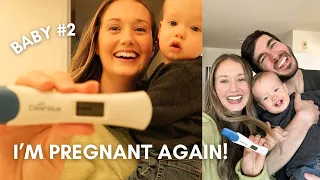 Finding out I'm PREGNANT with baby #2 and telling my husband!!! (did NOT go as planned lol)