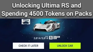 Asphalt 9 Unlocking Ultima RS and Buying Some Ultima RS Packs