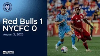 Match Highlights | Red Bulls 1-0 NYCFC | August 3, 2023