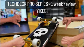 I used a TECH DECK PRO SERIES fingerboard for 1 week, here’s how it went! #fingerboard #techdeck