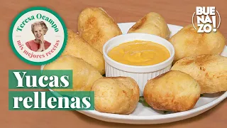 Cómo preparar yucas rellenas | Teresa Ocampo Recetas | Buenazo!