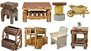 110+ Super Simple Wood furniture and wooden decorative pieces ideas for your home décor/Woodworking