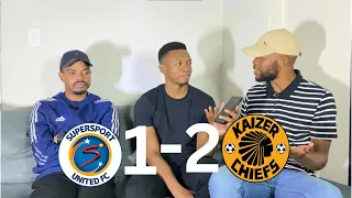 SUPERSPORT UNITED 1 -  2 CHIEFS | SHABALALA, SAILE, GAVIN HUNT, HLANTI