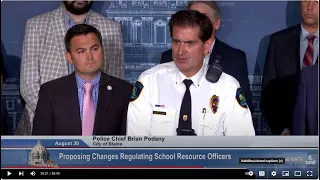 GOP Press Conference: Proposing Changes to Law Regulating School Resource Officers - 08/30/23