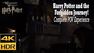 Harry Potter and the Forbidden Journey 4K HDR complete POV experience