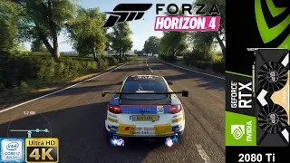 Forza Horizon 4 Maximum Settings 4K | RTX 2080 Ti | i7 8700K 5.3GHz
