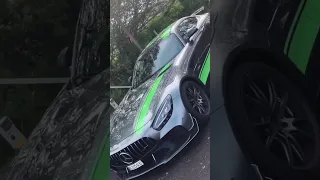 Mercedes AMG GTR Pro before street race #DRX #DRXSport