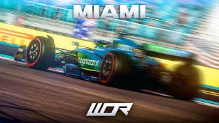 F1 23 - 3 WIDE ON THE LAST LAP! - WOR Miami Round 13 - Otis Lawrence FRA ELITE45