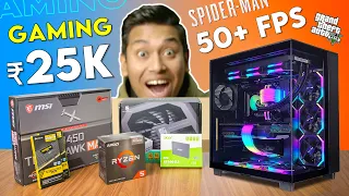 Rs 25,000 Gaming PC Build Guide With Future Upgrades & Benchmarks