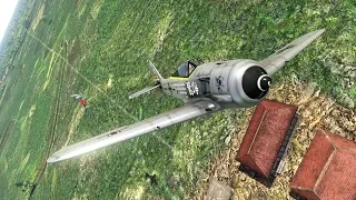 【War Thunder】Fw-190A-5 vs Yak-3