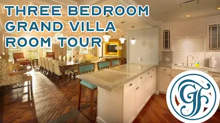 3 Bedroom Grand Villa | The Villa's at Disney's Grand Floridian Resort | Room Tour