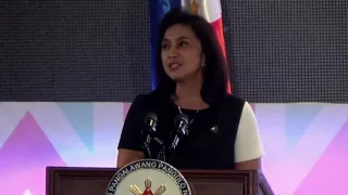 Robredo: Poverty is PH’s bigger war