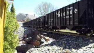 G scale Coal Train DGRW Rio Grande