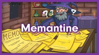 Memantine Mnemonic for Nursing Pharmacology (NCLEX)