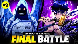 Sung Jinwoo vs The System Creator Architect 🔥| Solo Leveling 128,129,130, Chapter Explained In Hindi