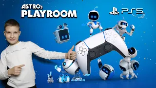 Astro's Playroom - PS5! Прохождение игры на PlayStation 5! Супер Тима Геймс