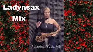 Best Saxophone Deep House Mix🎷Леди Саксофон Ladynsax🌺Ameno - For You - Cover Mix #relaxingmusicalel