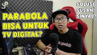 EMANG BISA Parabola Mini Untuk TV Digital? | Tidak Kalah Dengan Antena UHF