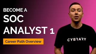 SOC Analyst 1: Getting Started | Career Path Overview | Cybrary