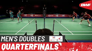 BWF Thomas Cup | Jomkoh/Kedren (THA) vs He/Zhou (CHN) | QF