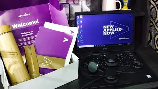 Unboxing Laptop and Welcome Kit received from Accenture