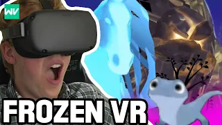 Experiencing Frozen 2 In VR!